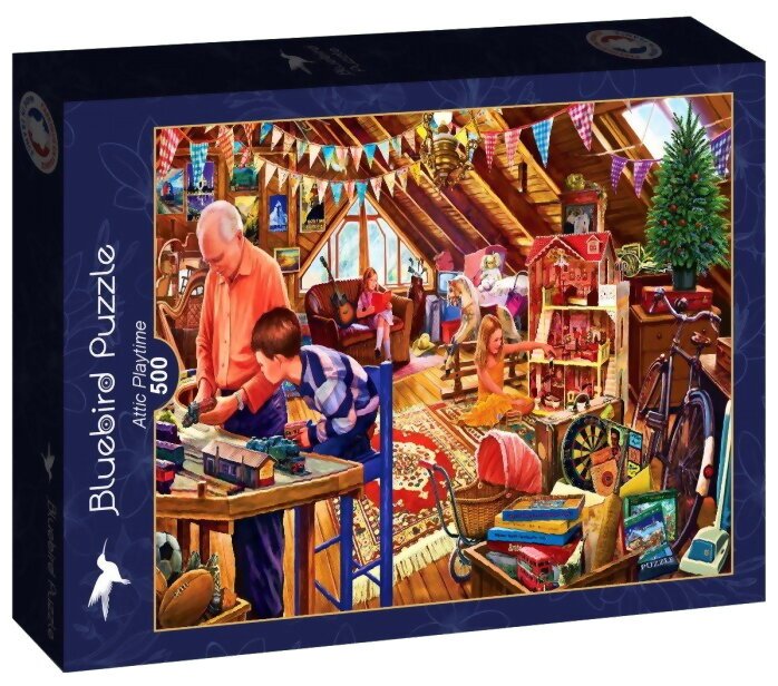 Bluebird Puzzle - Attic Playtime - 500 Pèces
