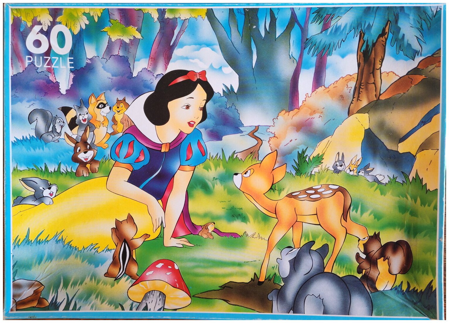 Puzzle - Blanche-Neige - 60 Pièces