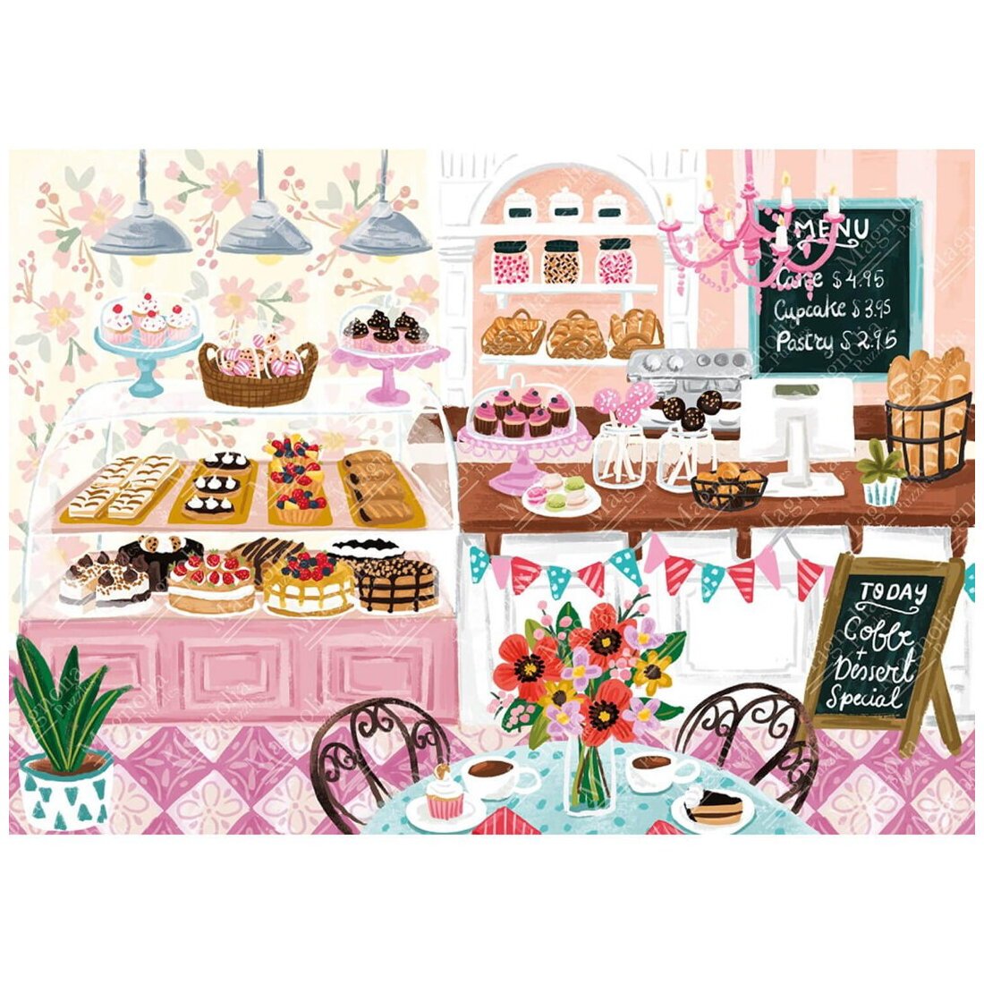 Puzzle Boulangerie - Édition Spéciale Olivia Gibbs - 1000 Pièces