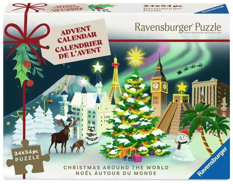 Puzzle - Calendrier De L'avent 2025 - 24x54 Pièces