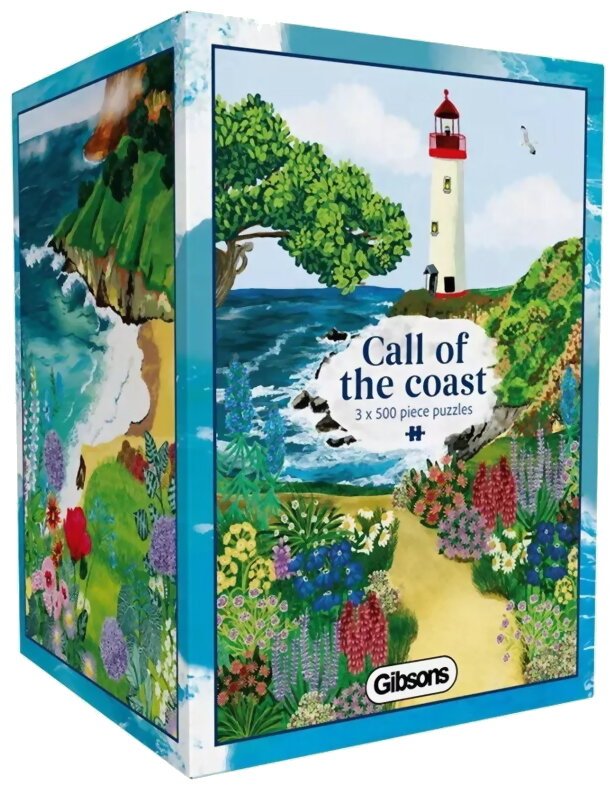 Puzzle - Call Of The Coast - 3X500  Pièces