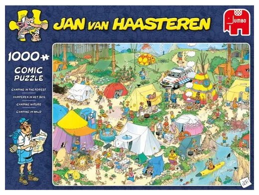 Puzzle Camping Dans La Forêt