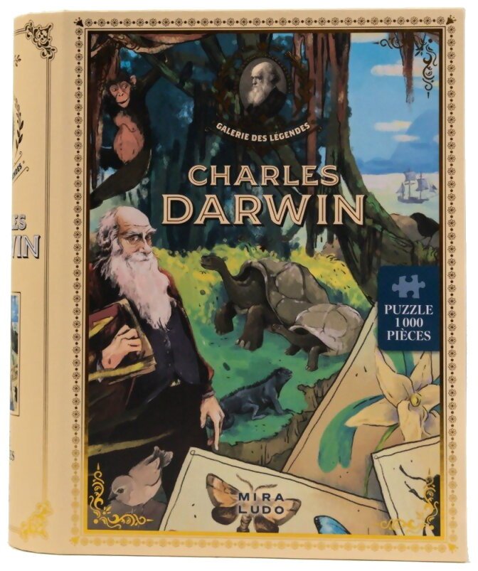 Puzzle - Charles Darwin - 1000 Pièces