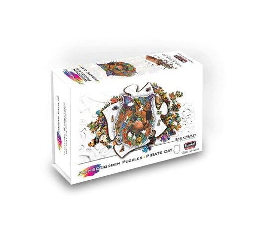 Puzzle - Chat Pirate - 116 pièces