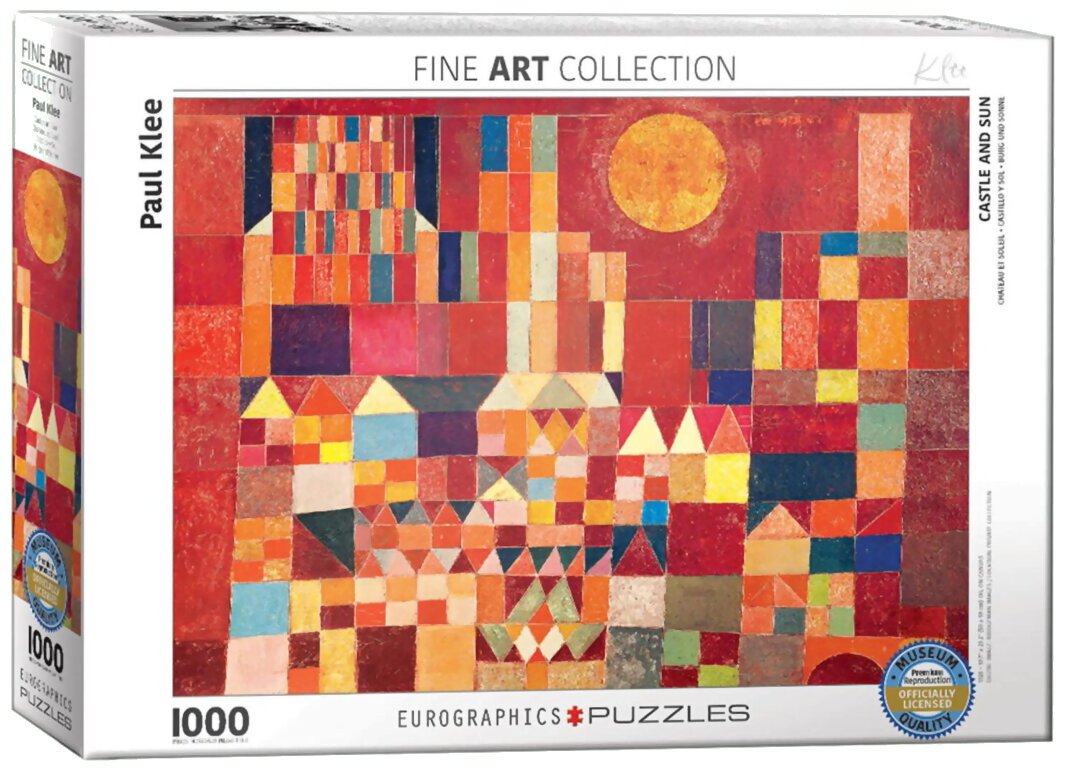 Puzzle - Château Et Soleil, Paul Klee - 1000 Pièces