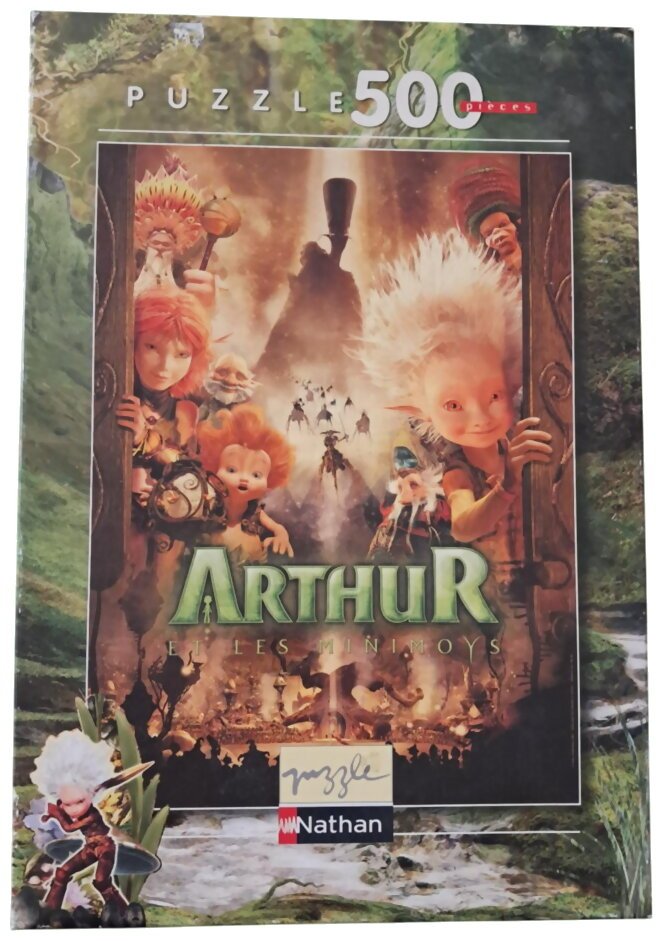 Puzzle - Affiche Arthur Et Les Minimoys - 500 Pièces