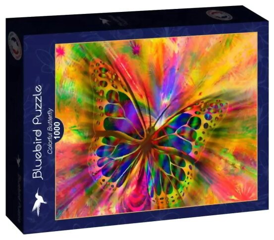 Puzzle - Colorful Butterfly - 1000 Pièces