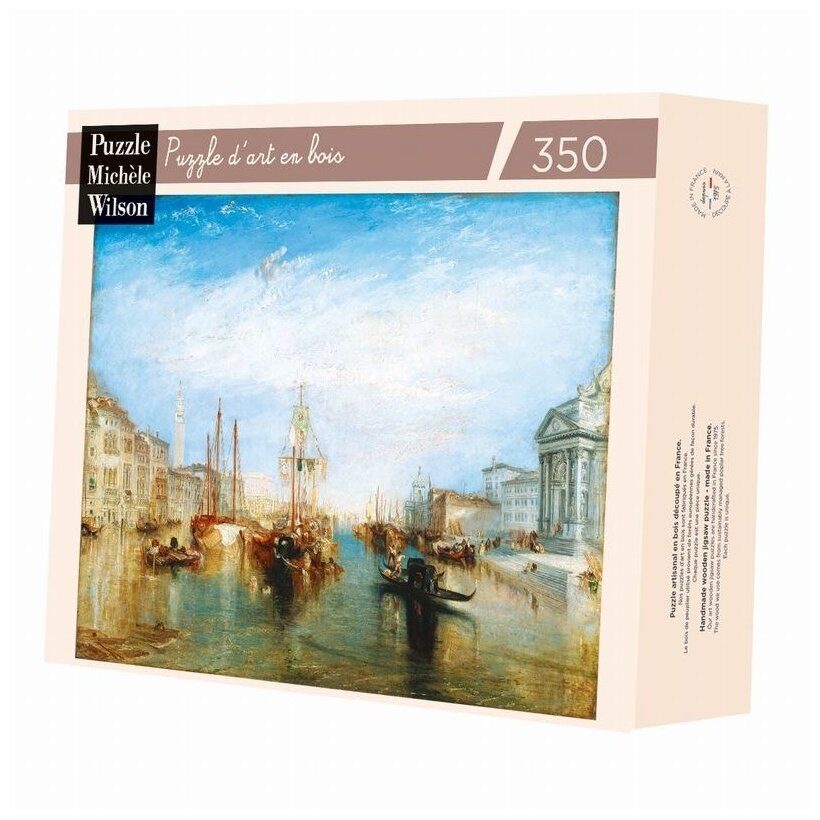 Puzzle d'art en bois - Venise, vue du porche de la Madonna della Salute