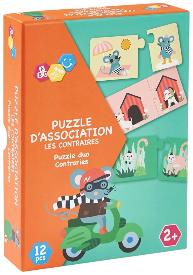 Puzzle D'association - Les Contraires