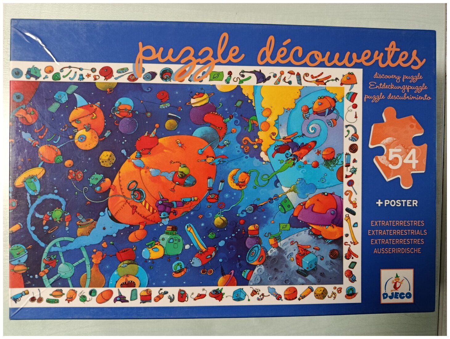 Puzzle Decouverte - Les Extraterrestres - 54 Pièces