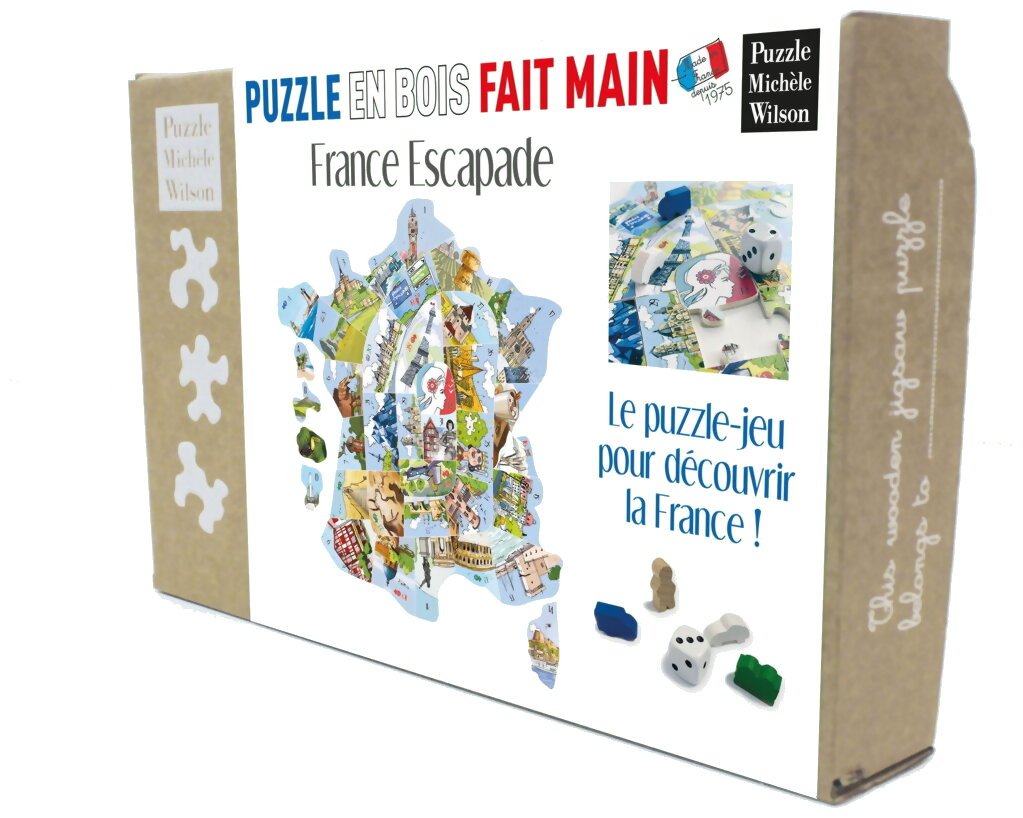 Puzzle en bois - France Escapade