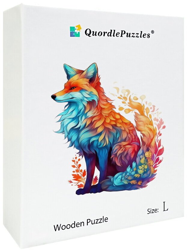 Puzzle En Bois - Renard