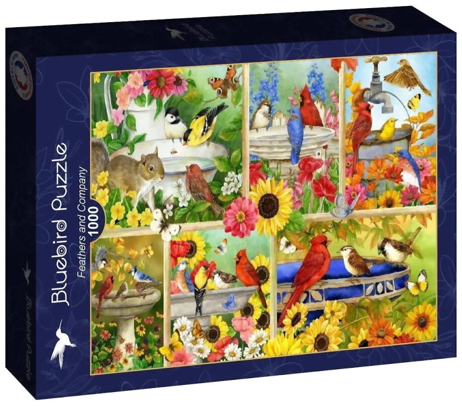 Puzzle - Feathers And Company - 1000 Pièces