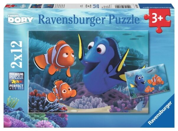 Puzzle - Finding Dory - 2x12 Pièces