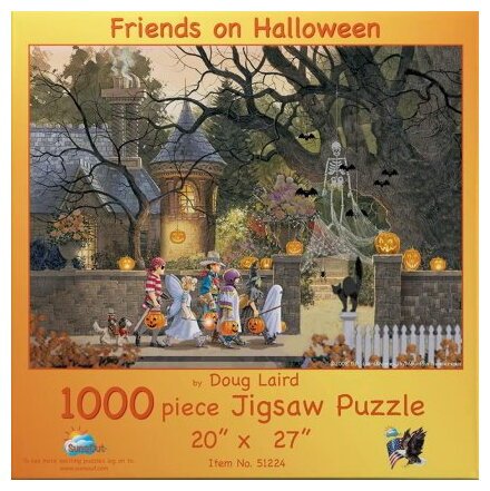 Puzzle - Friends On Halloween