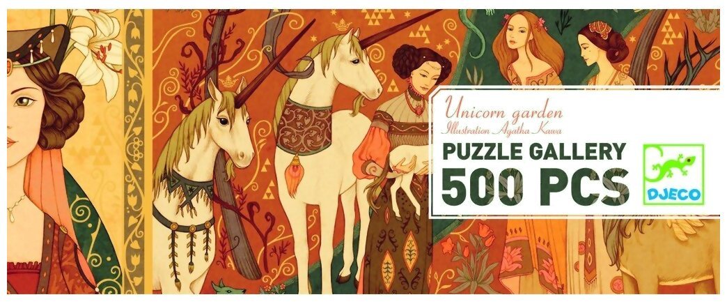 Puzzle Gallery - Dames à la licorne - 500 pièces