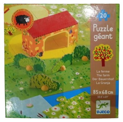Puzzle Géant - La Ferme - 20 Pièces