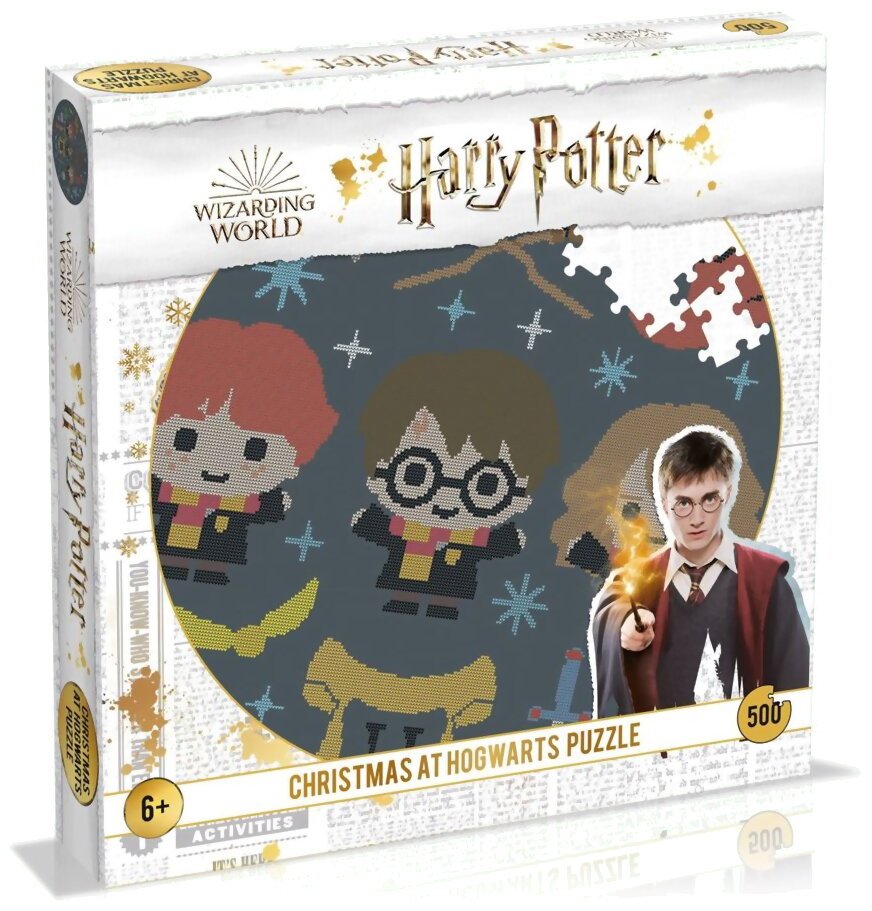Puzzle Harry Potter - Christmas At Hogwarts - 500 Pièces