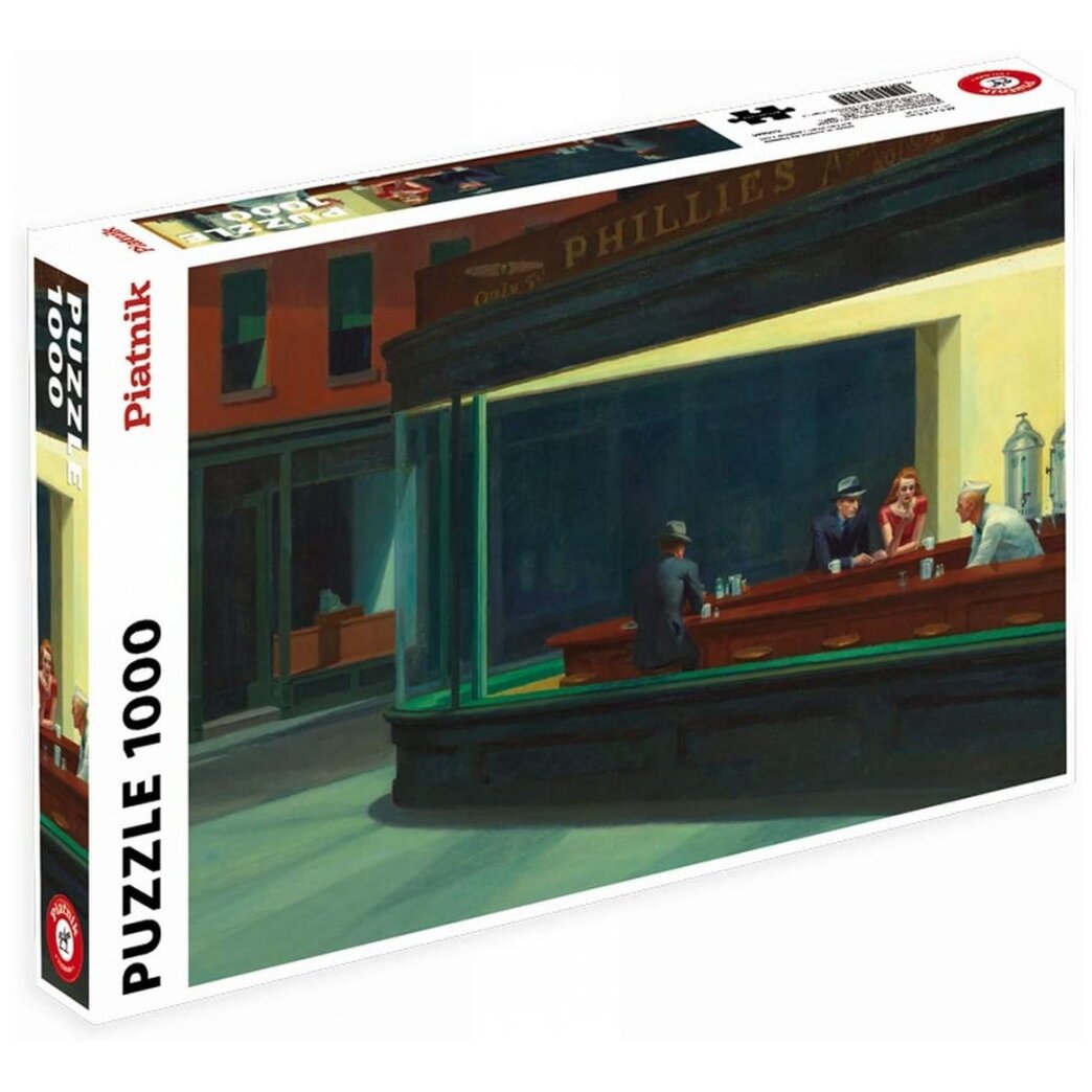 Puzzle - Hopper - Nighthawks - 1000 pièces