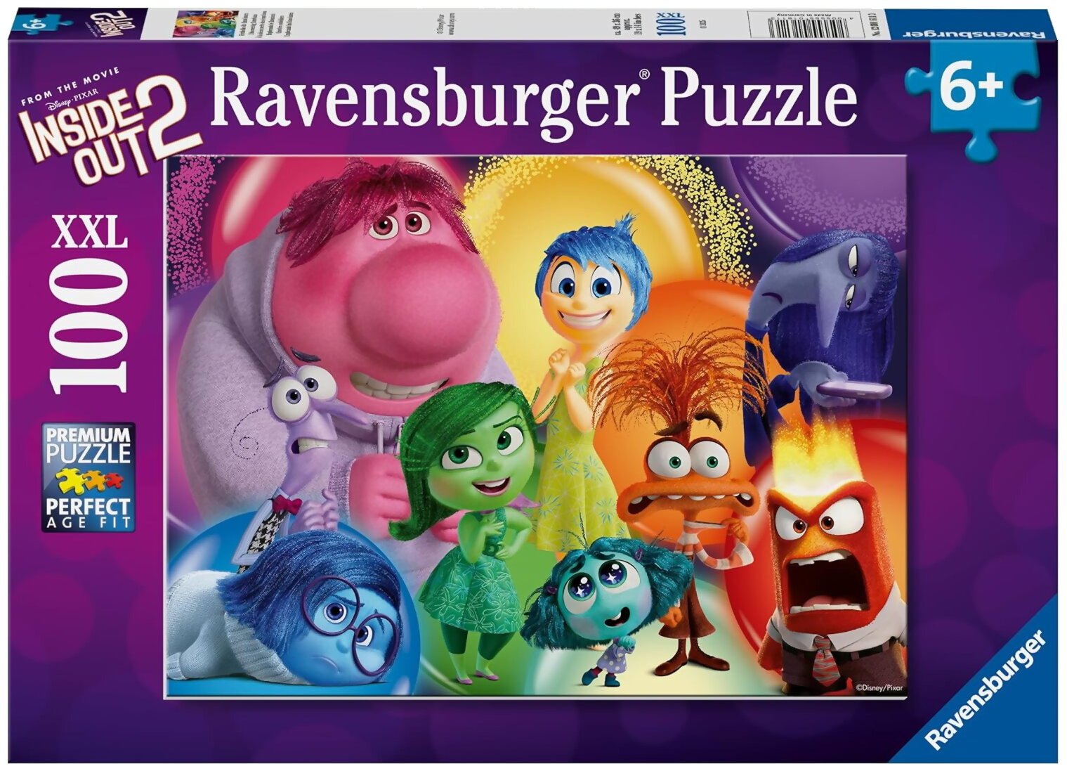 Puzzle - Inside Out 2 - 100 Pièces XXL