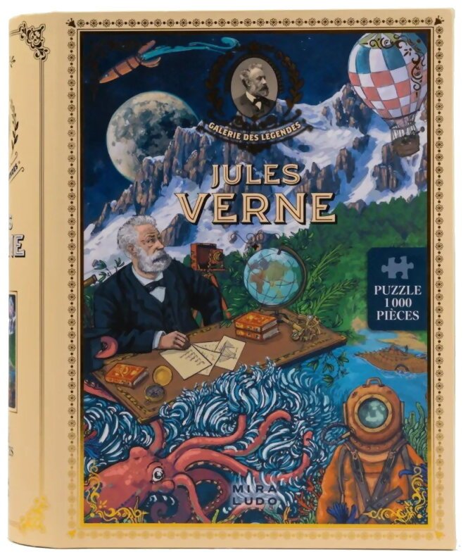 Puzzle - Jules Verne - 1000 Pièces