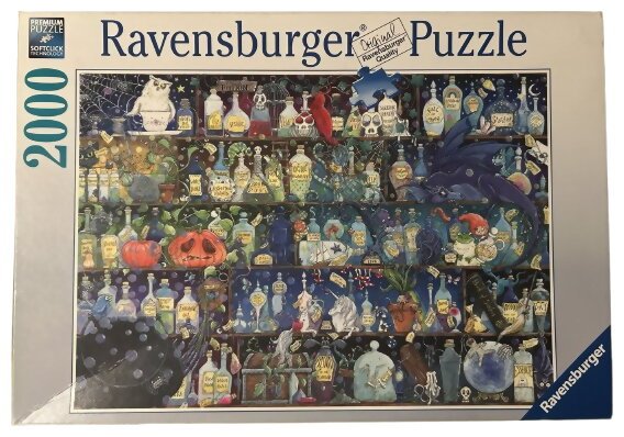 Puzzle - L'étagère À Potions - 2000 Pièces