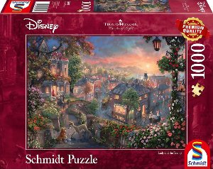 Puzzle - La Belle Et Le Clochard - 1000 pièces — Édition 2013