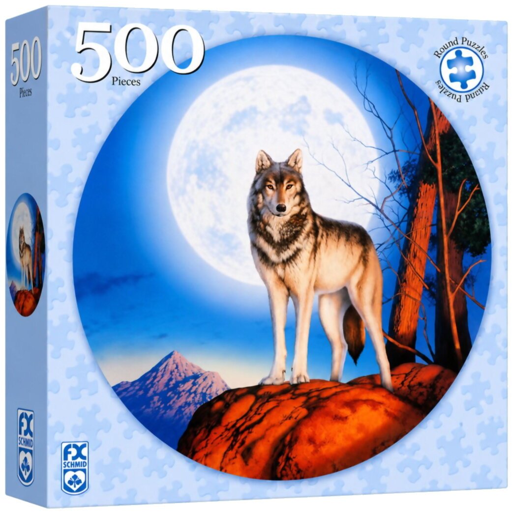 Puzzle - La Nuit Du Loup - 500 Pièces