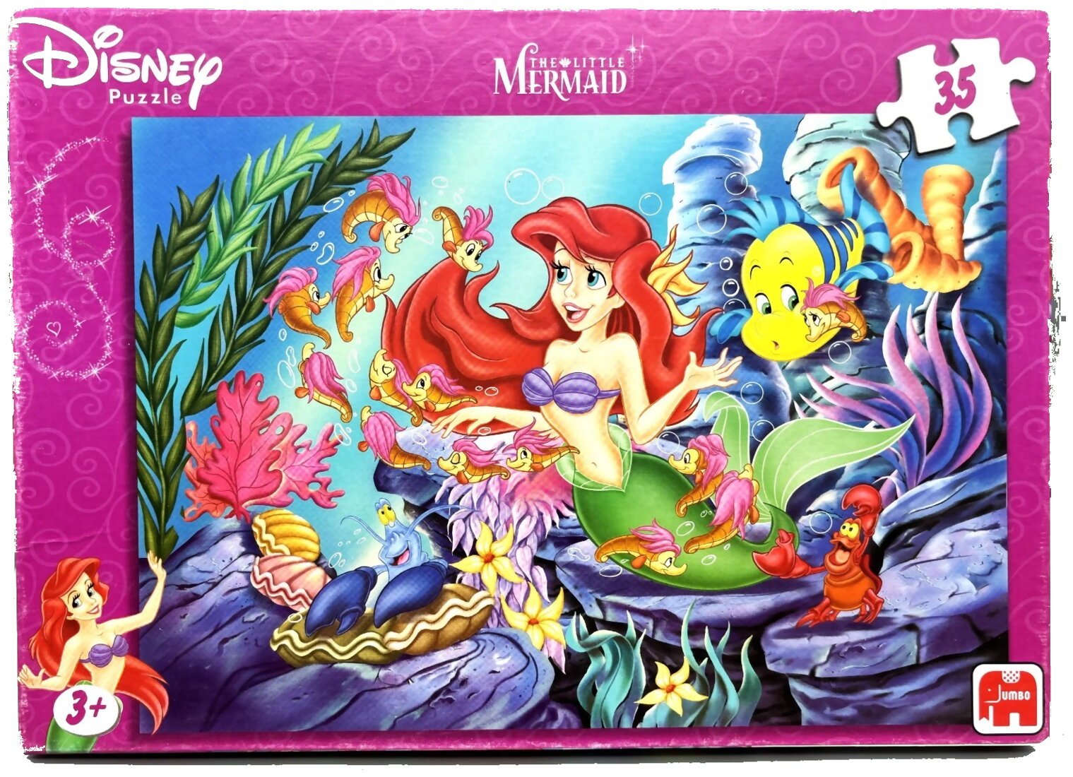 Puzzle - La Petite Sirène - The Little Mermaid - 35 pièces
