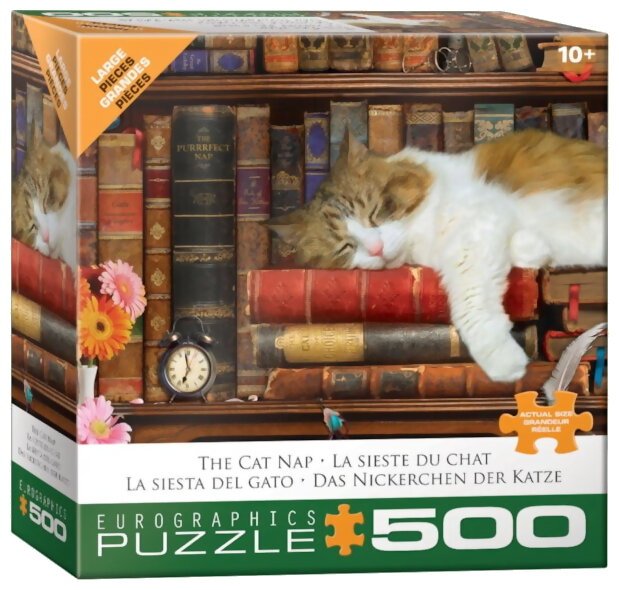 Puzzle - La Sieste Du Chat - 500 pièces