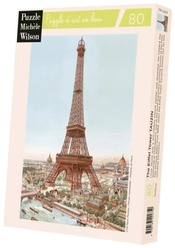 Puzzle - La Tour Eiffel - 80 Pièces