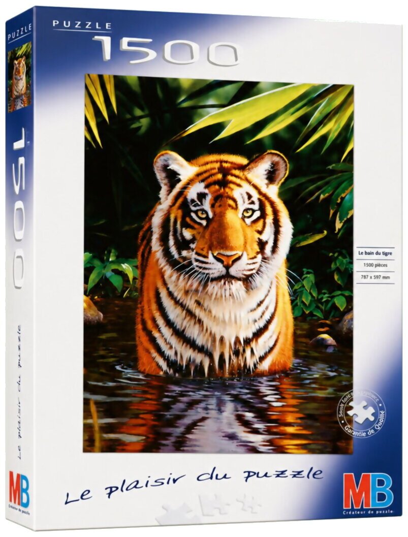 Puzzle - Le Bain Du Tigre - 1500 pièces