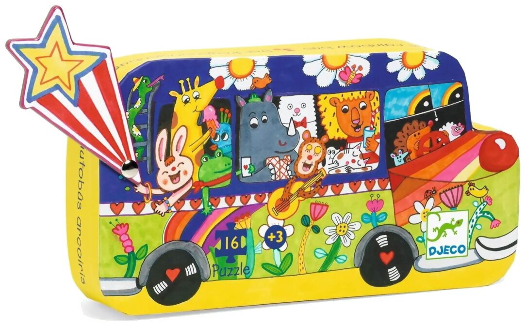 Puzzle - Le Bus Arc-En-Ciel