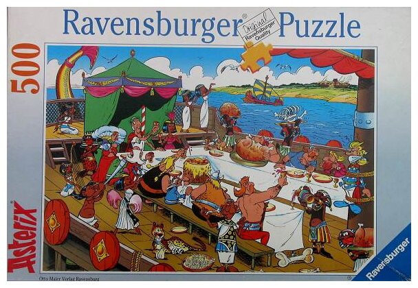 Puzzle - Le Festin D'astérix - 500 Pièces