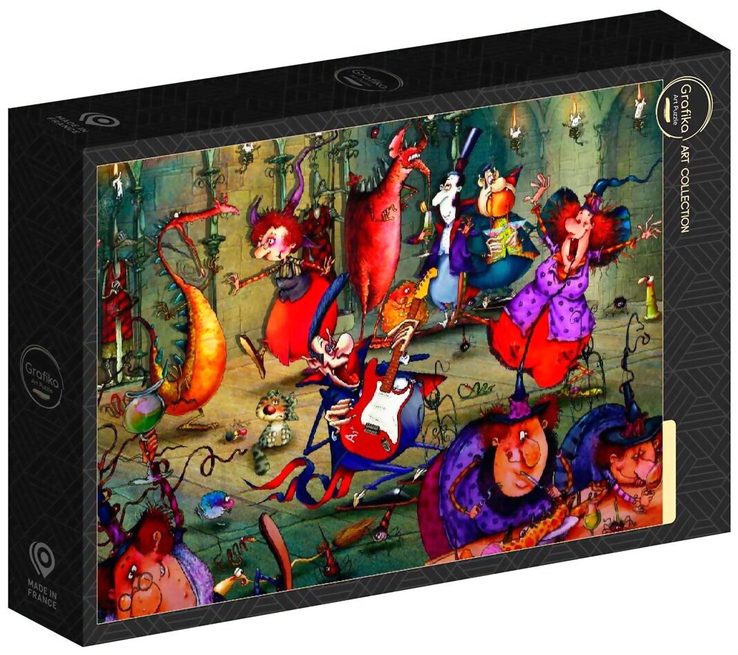 Puzzle - Le Festival Des Sorcières - 1000 Pièces
