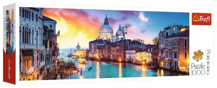 Puzzle - Le Grand Canal, Venise - 1000 Pièces