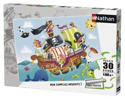 Puzzle - Les Petits Pirates - 30 Pièces