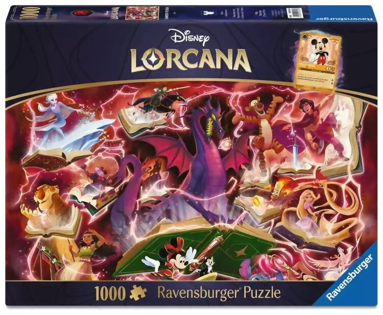Puzzle Lorcana - Rubis - 1000 Pièces