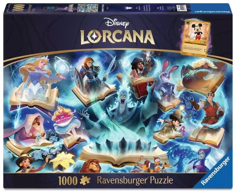 Puzzle Lorcana - Saphir - 1000 Pièces