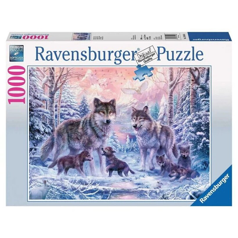 Puzzle - Loups Arctiques - 1000 Pièces