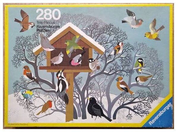 Puzzle - Mangeoire À Oiseaux - 280 Pièces