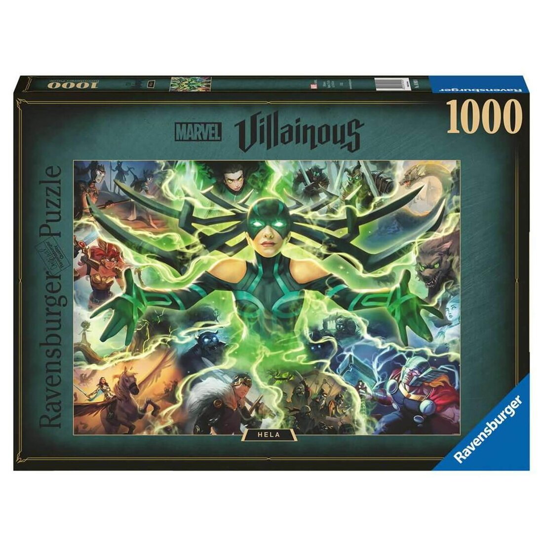 Puzzle Marvel Villainous - Hela - 1000 Pièces