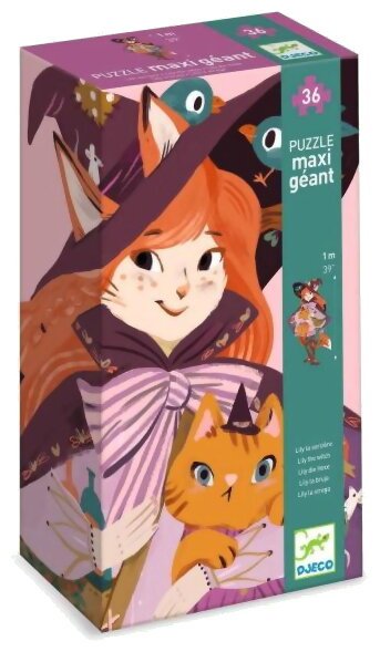 Puzzle Maxi Géant - Lily La Sorcière - 36 Pièces