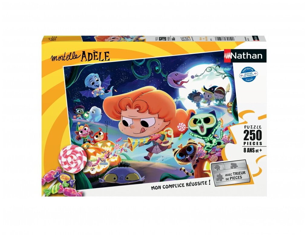 Puzzle - Mortelle Adèle - 250 pièces
