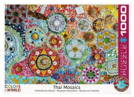 Puzzle - Mosaïque Thaïlandaise - 1000 Pièces