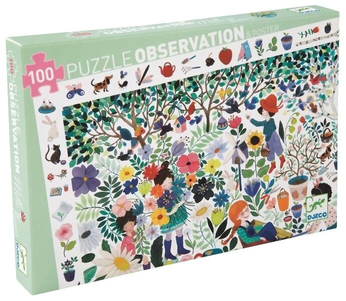 Puzzle Observation - Mille fleurs - 100 pièces