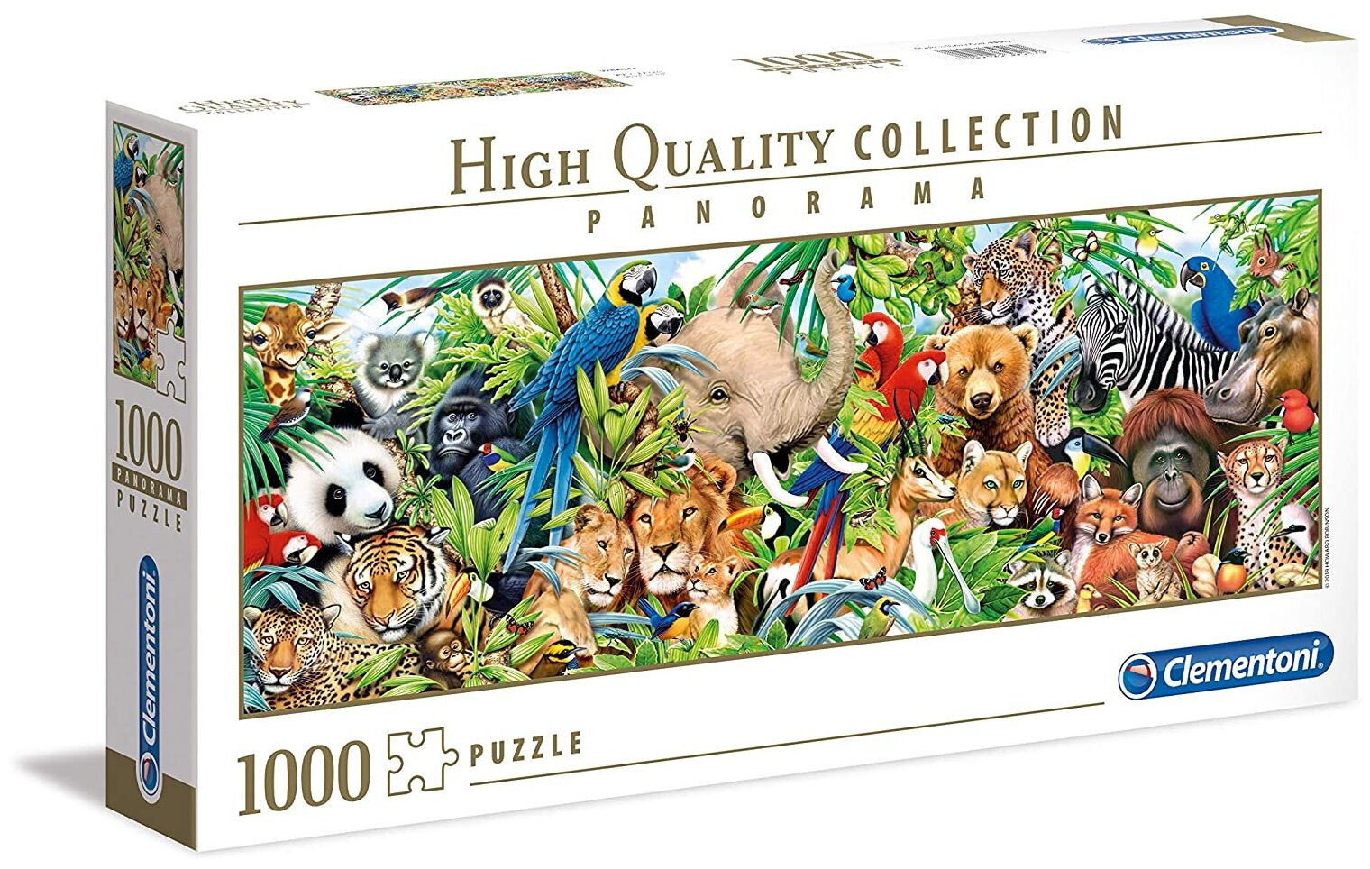 Puzzle - Panorama - Wildlife - 1000 Pièces
