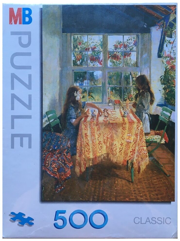 Puzzle - Un petit chat dans un tonneau - 500 Pièces