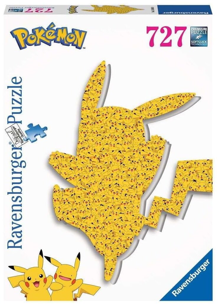 Puzzle - Pikachu / Pokémon - 727 Pièces