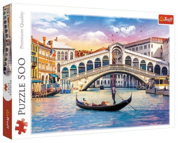 Puzzle - Pont De Rialto - 500 Pièces